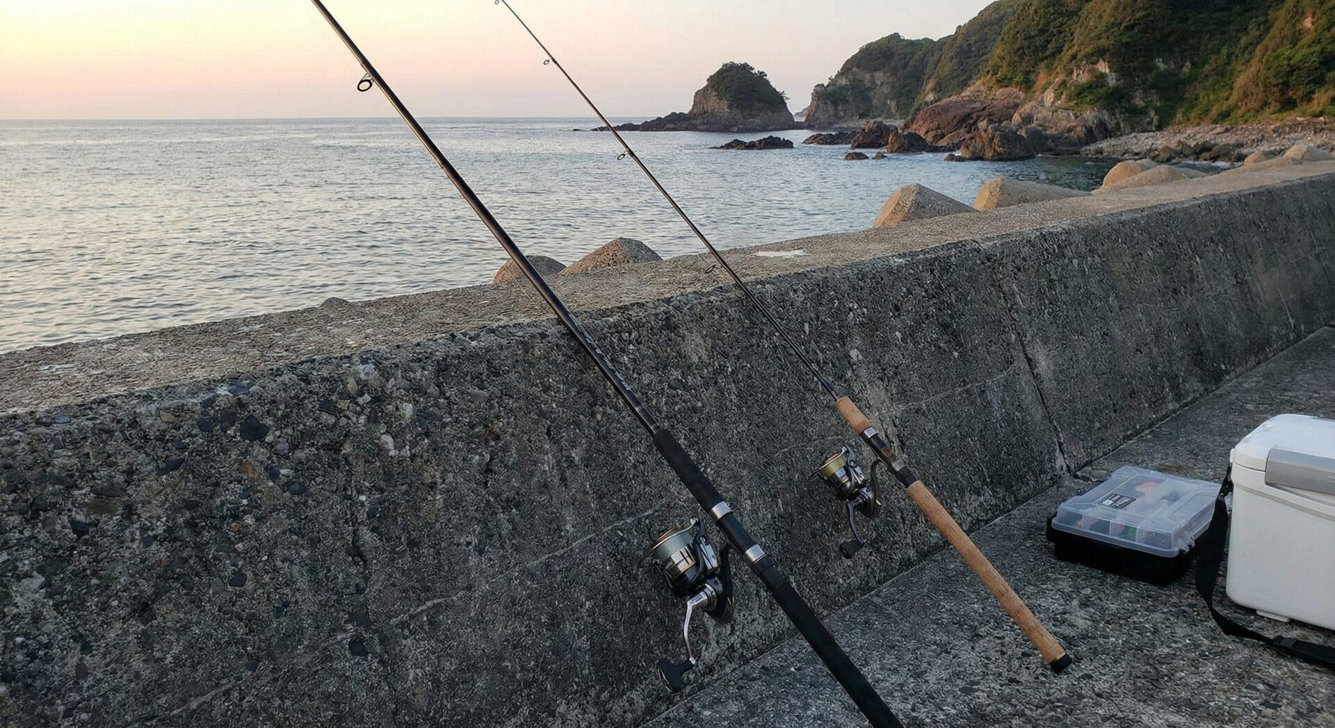 エギングロッドでショアジギングは代用可能？限界と流用の注意点