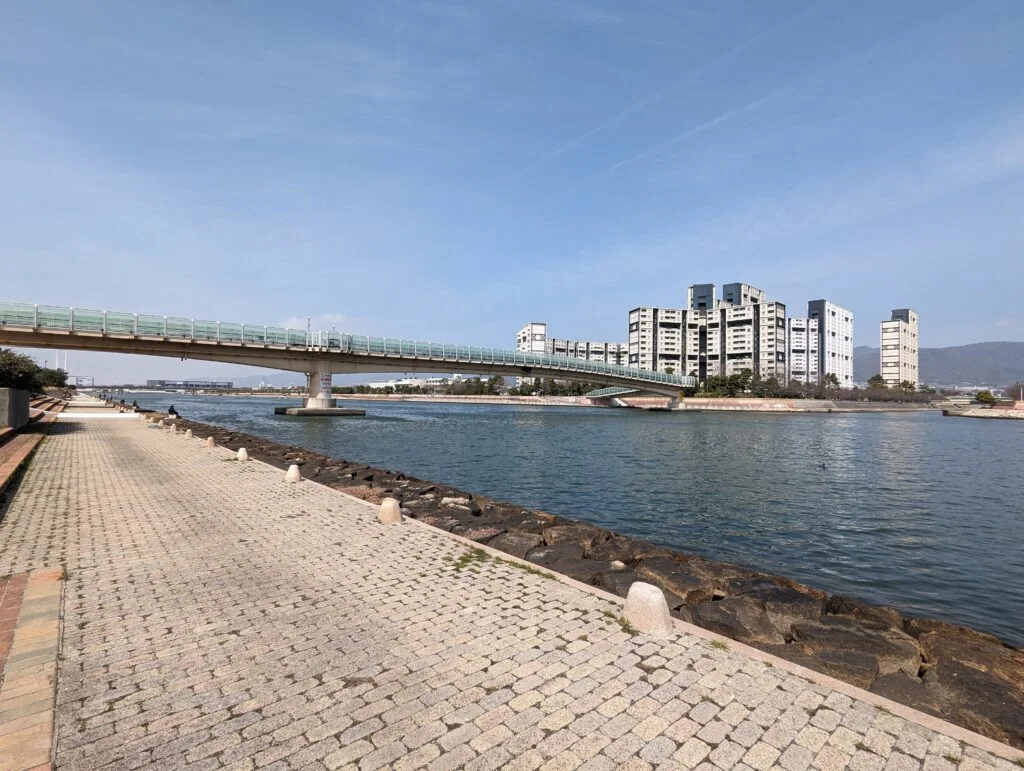 南芦屋浜キャナルパークの景色